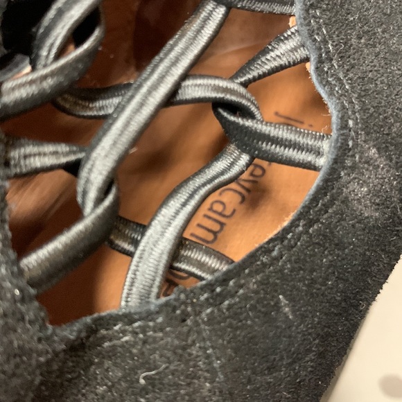 Like New Jeffrey Campbell - Dubois Bootie, Black Distressed Suede - Picture 6 of 8